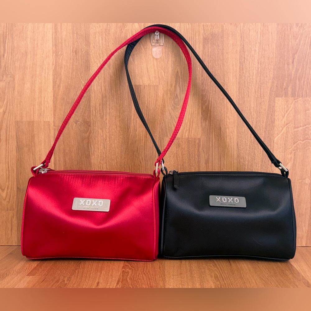 XOXO Red and Black Women's Shoulder Bags